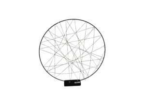 Metal decoration stand w/Led 50x51x6cm