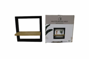 Mdf wall shelf 25x10x25cm