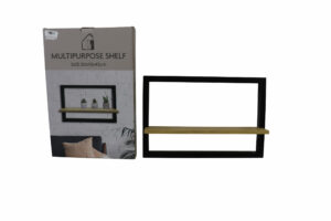 Mdf wall shelf 45x10x30cm