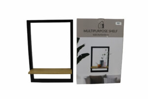 Mdf wall shelf 35x10x50cm