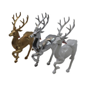 Plastic reindeer 20x7x31cm
