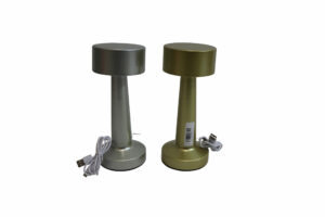 Metal Led lamp d.9x21.5cm