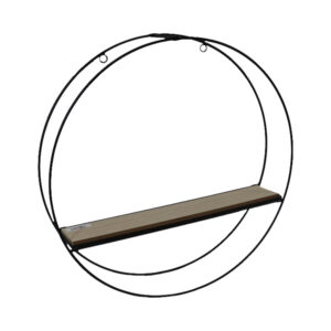 Metal foldable wall shelf 45x10x45cm