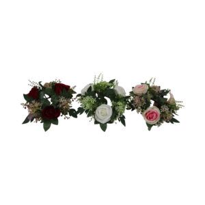 Rose wreath d.24cm