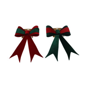 Velvet bow 33x46cm