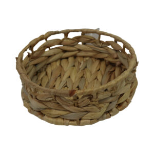 Water hyacinth tray d.18x6cm