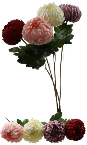 Single chrysanthemum 74cmL