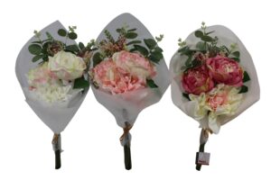 Mixed bush in plastic wrap 45cmH