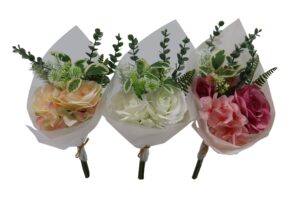 Mixed bush in plastic wrap 45cmH