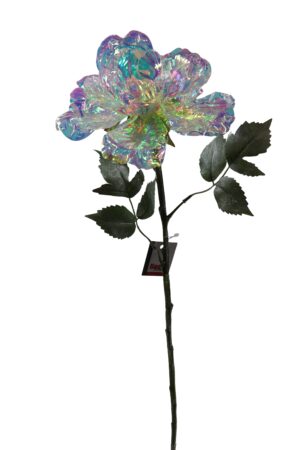 Peony single foil 66cmL