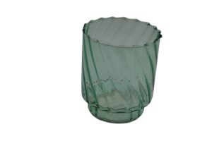 Glass vase d.13x15.5cm