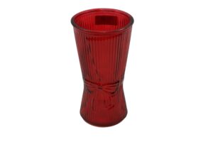 Glass vase d.11x20cm