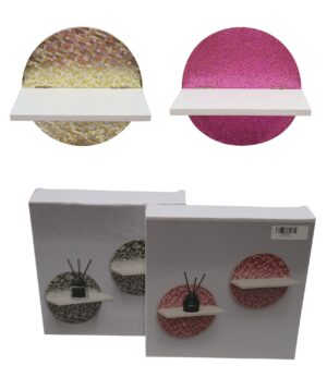 Mdf wall shelf S/2