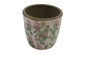Ceramic flower pot d.14.5x14cm