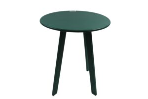 Metal outdoor table d.40x49cm
