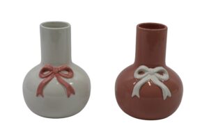 Ceramic vase 14x14x19cm
