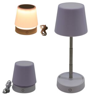 Plastic telescopic Led lamp d.10.5x11.5/29CM