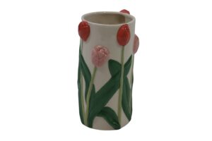 Ceramic vase d.10.5x18cm