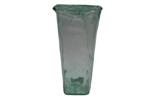 Glass vase 16.5x16.5x32cm