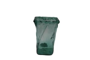 Glass vase 15x15x23cm