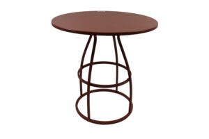 Metal table d.48x48cm