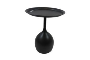 Metal table d.35.5x42.5cm
