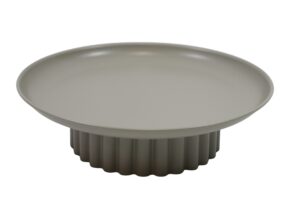 Metal tray d.30.5x8.5cm