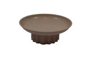 Metal tray d.20.5x7.5cm