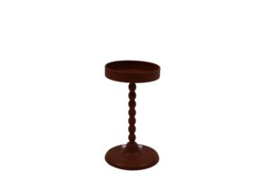 Metal pillar candle holder d.12x20.5cm