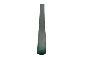 Glass vase d.9x50cm