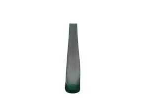 Glass vase d.9x40cm