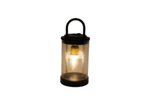 Plastic hand lamp w/Led d.10.8x24cm