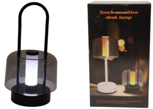 Plastic Led lamp d.13x24cm