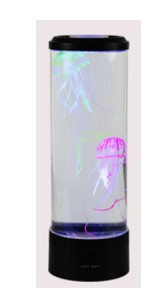 Plastic Led lamp d.11x29cm