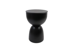 Metal table d.31x45.5cm