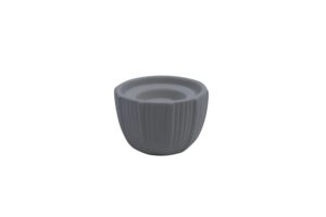 Ceramic tealight/candle holder d.8.8x6cm