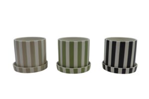 Ceramic planterpot 14x12.5cm