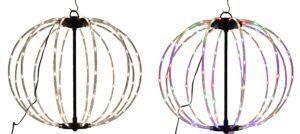 Plastic foldable light ball d.44cm