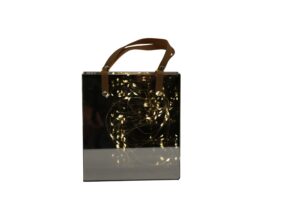 Glass mirror Led lamp w/handle 14.7x6.5x16.3cm