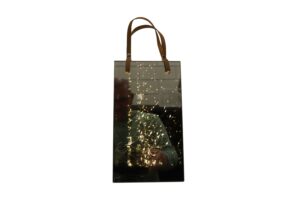 Glass mirror Led lamp w/handle 14.8x9.8x25cm