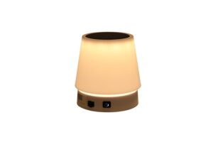 Plastic telescopic solar lamp d.10.5x11/28.5CM