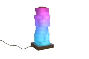 Rotatable Led lamp 11.5x11.5x26cm