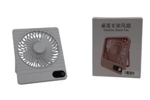 Rechargeable fan w/stand 16.5x13.2x38cm