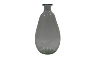 Glass vase 13.5x11.5x26cm