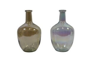 Glass vase d.17x31cm