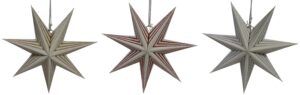 Paper star d.30x11cm