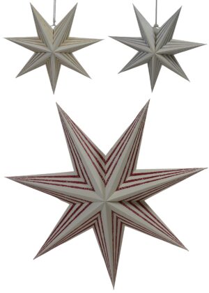 Paper star d.40x14cm