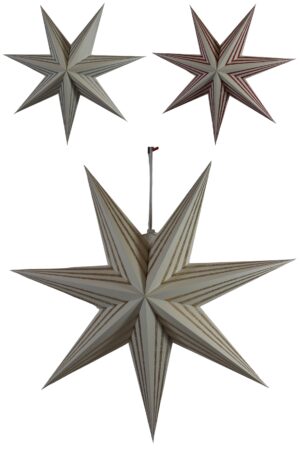 Paper star d.60x18cm