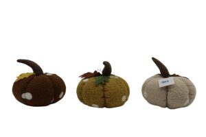 Fabric pumpkin d.20x19cm