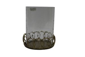 Stainless steel hurricane d.17x21cm